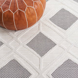 Safavieh Cabana Cbn420Z Ivory/Black Rug.