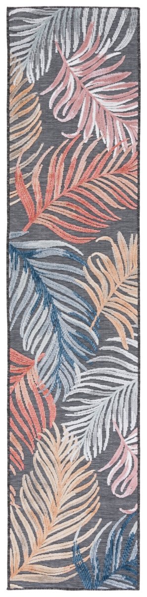 Safavieh Cabana Cbn445H Black/Rust Rug.