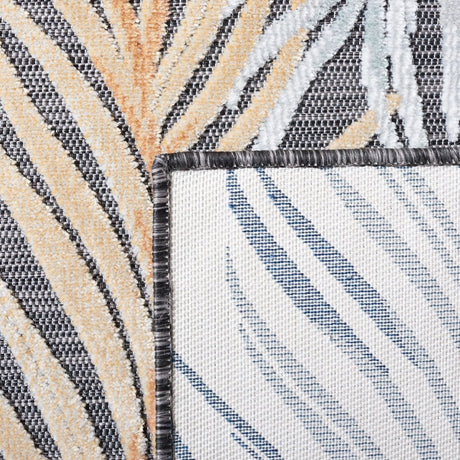Safavieh Cabana Cbn445H Black/Rust Rug.