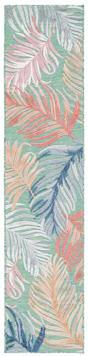 Safavieh Cabana Cbn445Y Green/Rust Rug.