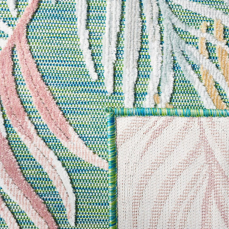 Safavieh Cabana Cbn445Y Green/Rust Rug.
