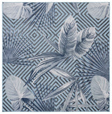 Safavieh Cabana Cbn447K Aqua/Navy Rug.