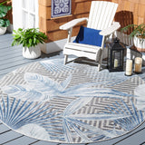 Safavieh Cabana Cbn447N Ivory/Navy Rug.