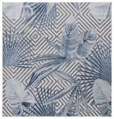Safavieh Cabana Cbn447N Ivory/Navy Rug.