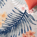 Safavieh Cabana Cbn451F Grey/Navy Rug.