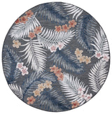 Safavieh Cabana Cbn451H Black/Rust Rug.