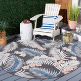 Safavieh Cabana Cbn451H Black/Rust Rug.