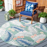Safavieh Cabana Cbn451Y Green/Navy Rug.