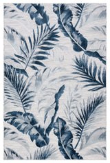 Safavieh Cabana Cbn452N Grey/Navy Rug.