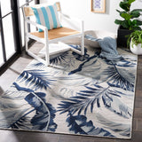 Safavieh Cabana Cbn452N Grey/Navy Rug.