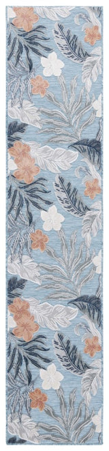 Safavieh Cabana Cbn456M Blue/Grey Rug.