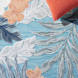 Safavieh Cabana Cbn456M Blue/Grey Rug.