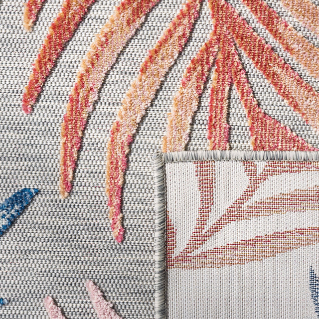 Safavieh Cabana Cbn458F Grey/Rust Rug - Safavieh - cbn458f - 7r