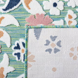 Safavieh Cabana Cbn485N Green/Navy Rug - Safavieh - cbn485n - 7r