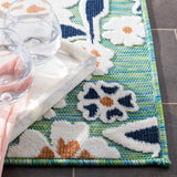 Safavieh Cabana Cbn485N Green/Navy Rug - Safavieh - cbn485n - 7r