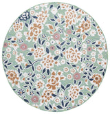 Safavieh Cabana Cbn485N Green/Navy Rug - Safavieh - cbn485n - 7r