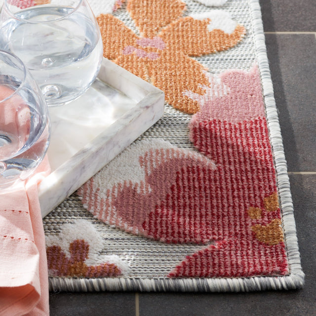 Safavieh Cabana Cbn488U Grey/Rose Rug - Safavieh - cbn488u - 7r