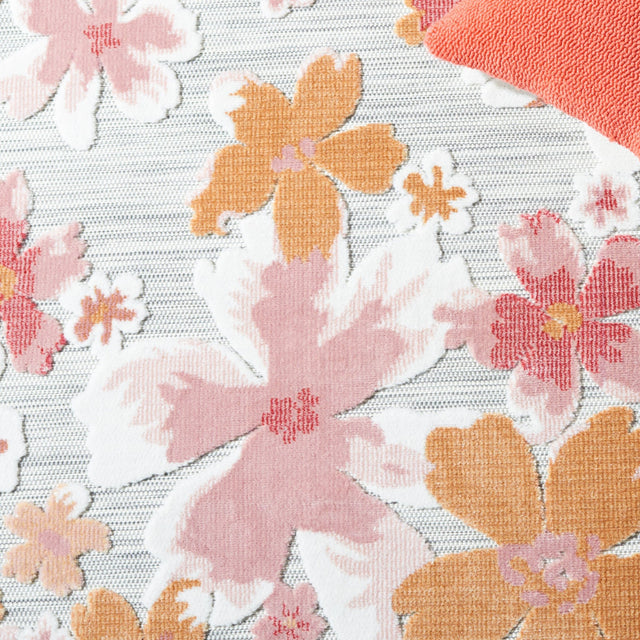 Safavieh Cabana Cbn488U Grey/Rose Rug - Safavieh - cbn488u - 7r