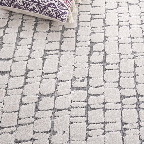 Safavieh Cabana Cbn632A Ivory/Grey Rug - Safavieh - cbn632a - 28