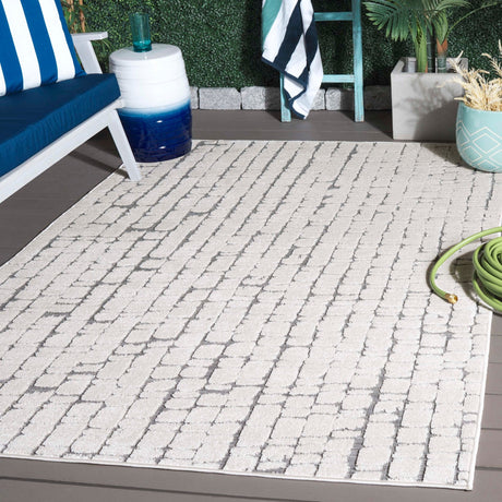 Safavieh Cabana Cbn632A Ivory/Grey Rug - Safavieh - cbn632a - 4