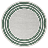 Safavieh Cabana 6'-7" x 6'-7" Rug in Ivory / Green