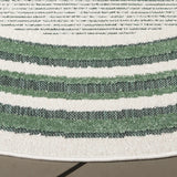Safavieh Cabana 6'-7" x 6'-7" Rug in Ivory / Green
