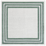 Safavieh Cabana 6'-7" x 6'-7" Rug in Ivory / Green