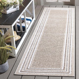 Safavieh Cabana 2'-2" x 8'-0" Rug in Beige / Ivory