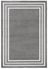 Safavieh Cabana 4'-0" x 6'-0" Rug in Grey / Ivory