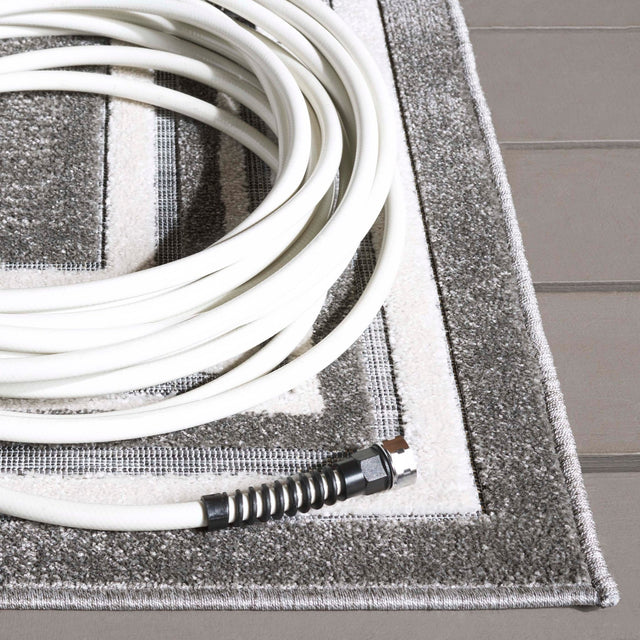 Safavieh Cabana Cbn634F Grey/Ivory Rug - Safavieh - cbn634f - 28