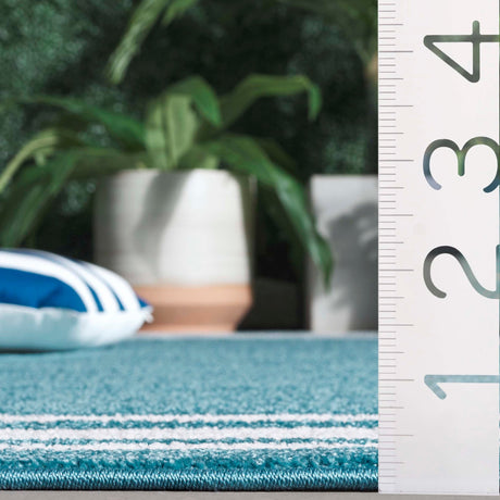 Safavieh Cabana Cbn634K Turquoise/Ivory Rug - Safavieh - cbn634k - 28