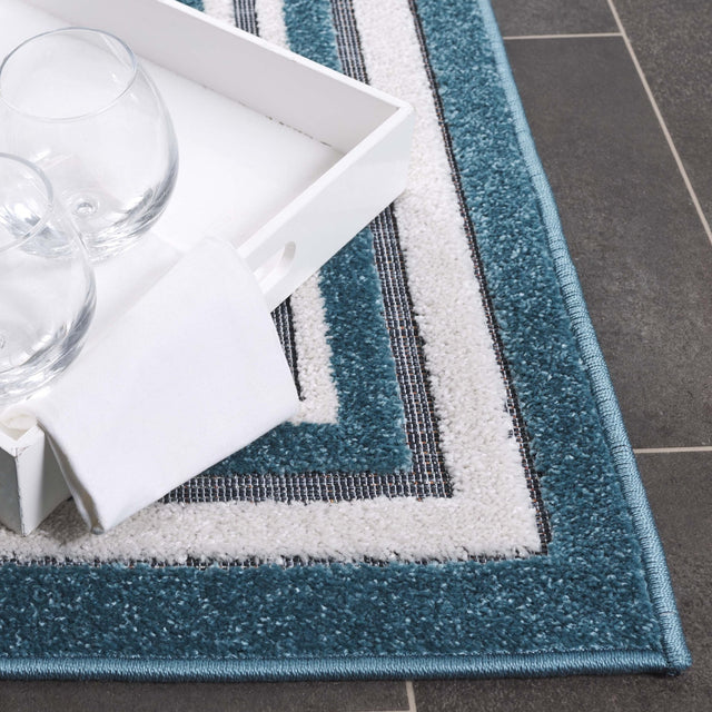 Safavieh Cabana Cbn634K Turquoise/Ivory Rug - Safavieh - cbn634k - 28