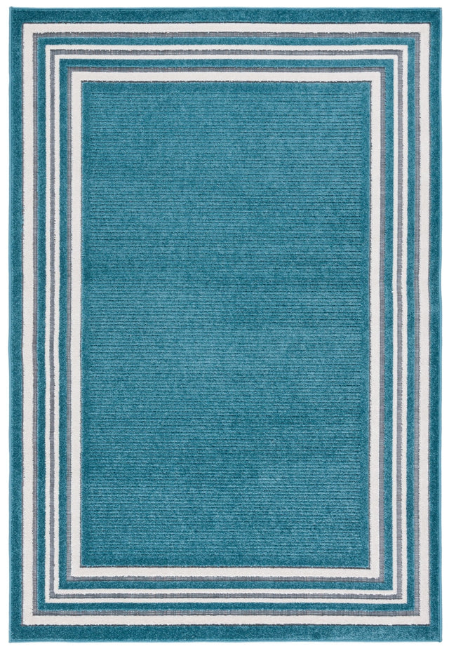 Safavieh Cabana Cbn634K Turquoise/Ivory Rug - Safavieh - cbn634k - 4