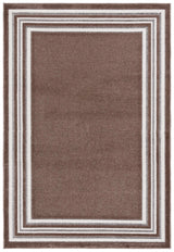 Safavieh Cabana 4'-0" x 6'-0" Rug in Brown / Ivory