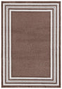 Safavieh Cabana 4'-0" x 6'-0" Rug in Brown / Ivory