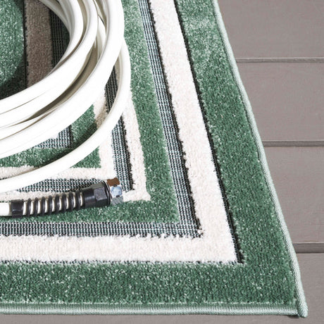 Safavieh Cabana Cbn634Y Green/Ivory Rug - Safavieh - cbn634y - 28
