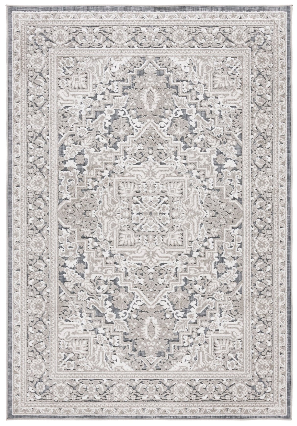 Safavieh Cabana Cbn636F Grey/Ivory Rug - Safavieh - cbn636f - 4