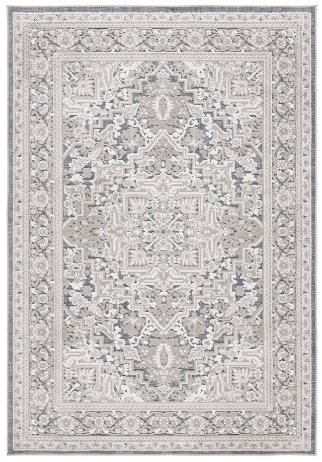 Safavieh Cabana Cbn636F Grey/Ivory Rug - Safavieh - cbn636f - 4