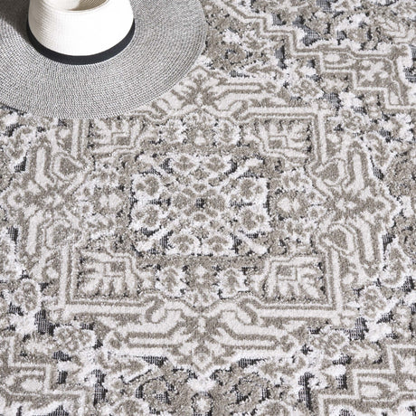 Safavieh Cabana Cbn636F Grey/Ivory Rug - Safavieh - cbn636f - 4