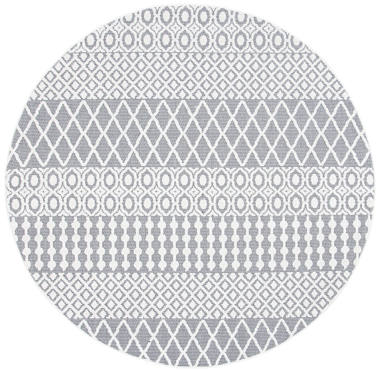 Safavieh Cabana Cbn652A Ivory/Grey Rug - Safavieh - cbn652a - 4