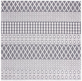 Safavieh Cabana Cbn652A Ivory/Grey Rug - Safavieh - cbn652a - 7sq