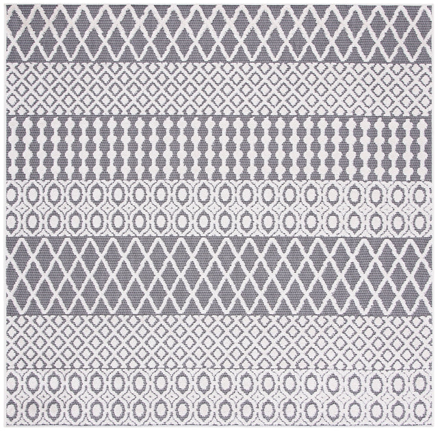 Safavieh Cabana Cbn652A Ivory/Grey Rug - Safavieh - cbn652a - 7sq