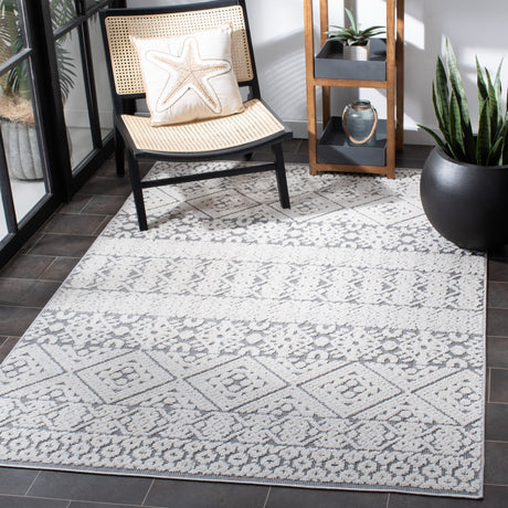 Safavieh Cabana Cbn654A Ivory/Grey Rug - Safavieh - cbn654a - 7r