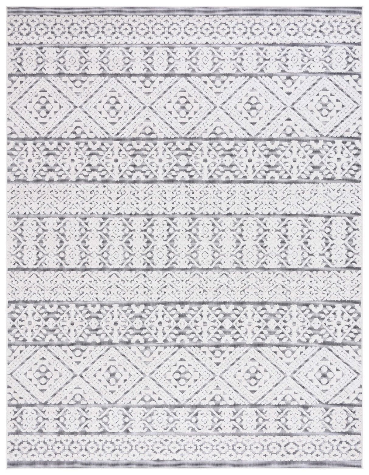 Safavieh Cabana Cbn654A Ivory/Grey Rug - Safavieh - cbn654a - 7r
