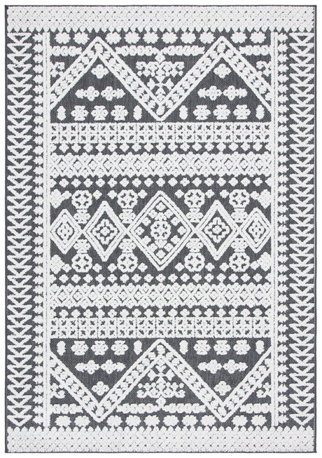 Safavieh Cabana Cbn658A Ivory/Grey Rug - Safavieh - cbn658a - 3