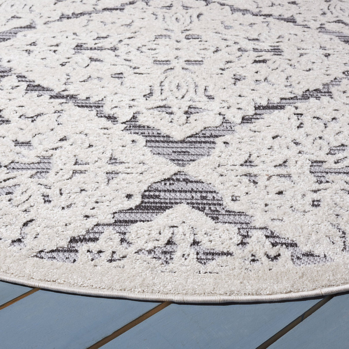 Safavieh Cabana Cbn660A Ivory/Grey Rug - Safavieh - cbn660a - 3