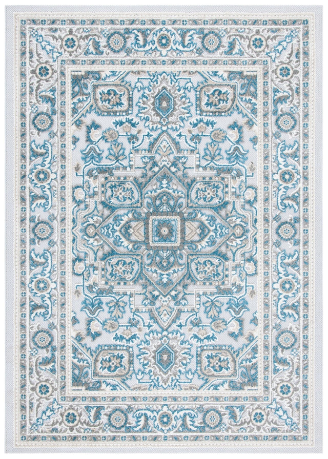 Safavieh Cabana Cbn680N Navy/Grey Rug - Safavieh - cbn680n - 3