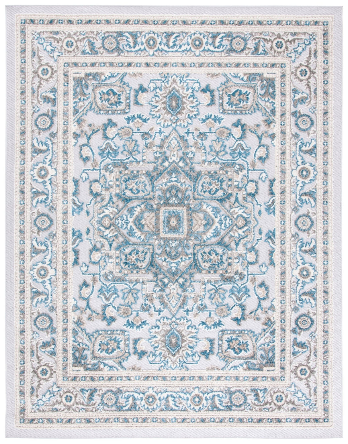Safavieh Cabana Cbn680N Navy/Grey Rug - Safavieh - cbn680n - 3