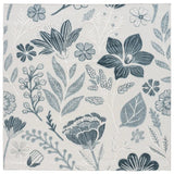 Safavieh Cabana 6'-7" x 6'-7" Rug in Ivory / Blue