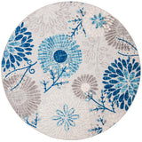 Safavieh Cabana Cbn832F Grey/Blue Rug - Safavieh - cbn832f - 7r